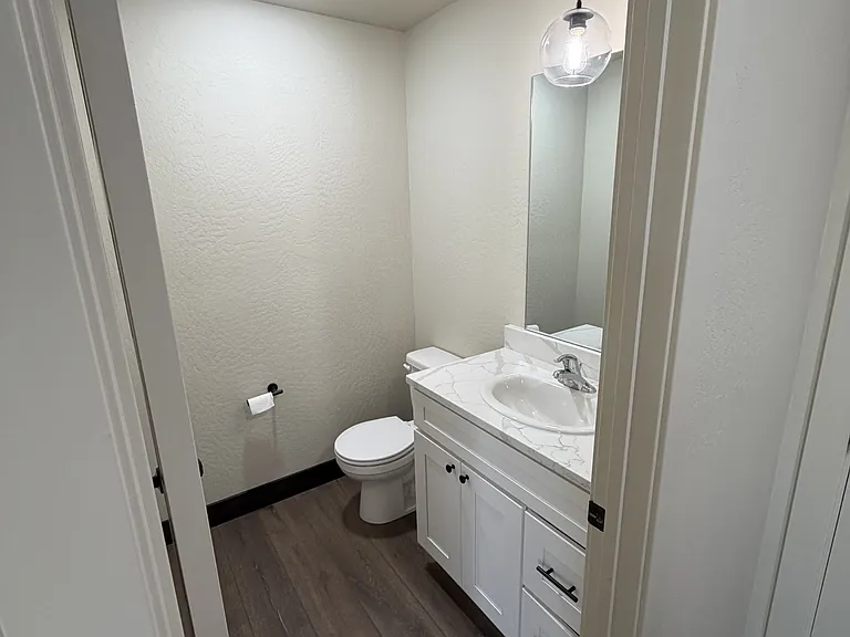 Main floor powder room