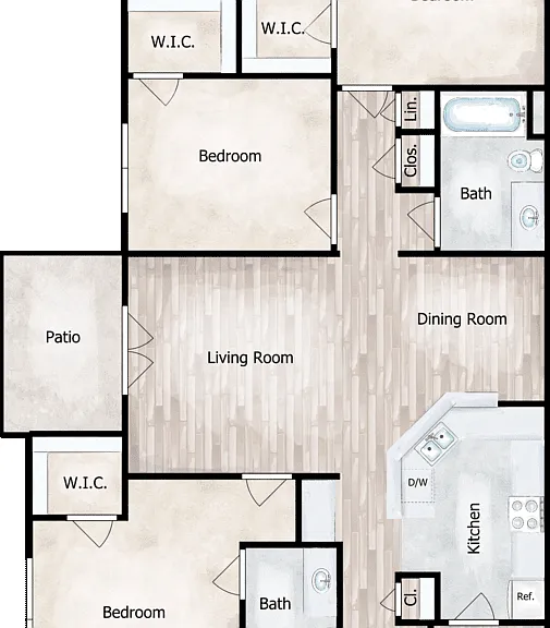 Vega Floorplan Diagram
