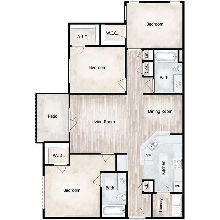Floor plan Vega
