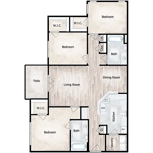Floor plan Vega