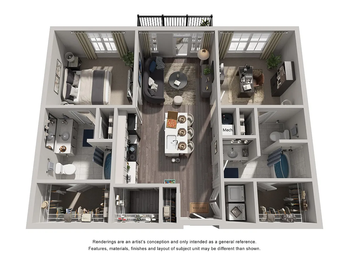 Floor plan Neal (Conclave)