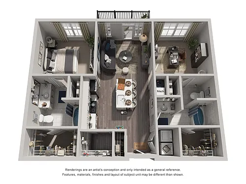 Floor plan Neal (Conclave)