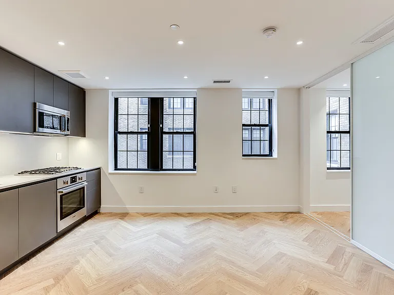 The Stanton 1 bedroom unit with high-end Bosch appliances