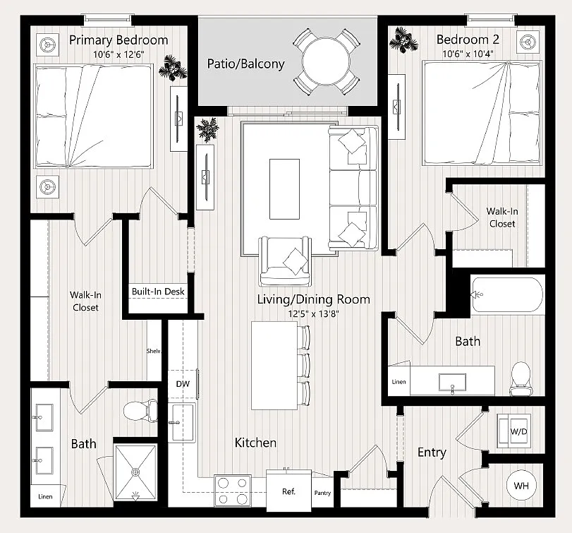 Floor plan B5