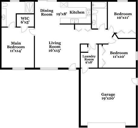 3 bed, 2.0 bath, 1200 sqft, $1,849 — Photo 4