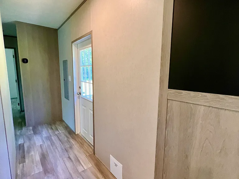Hallway to back door