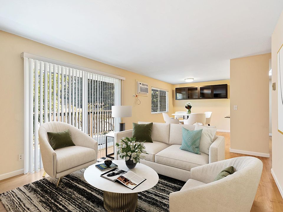 Living Room with balcony and AC
