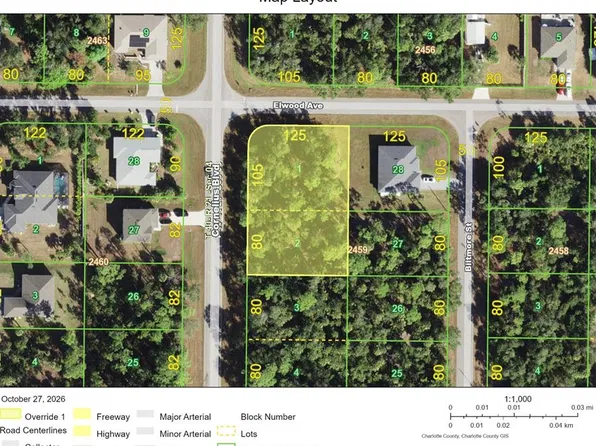 288/289 CORNELIUS BOULEVARD LOT 1, PORT CHARLOTTE, FL 33953