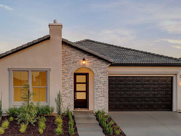 Annie Modern Spanish with Stone Exterior