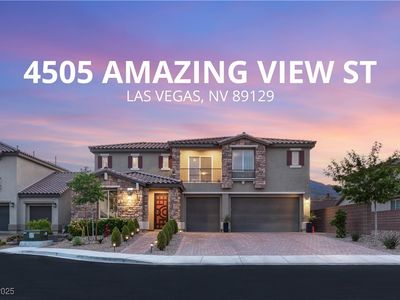 4505 Amazing View St, Las Vegas, NV, 89129