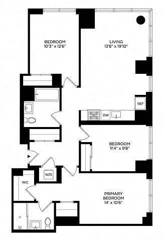 Floor plan 3F South
