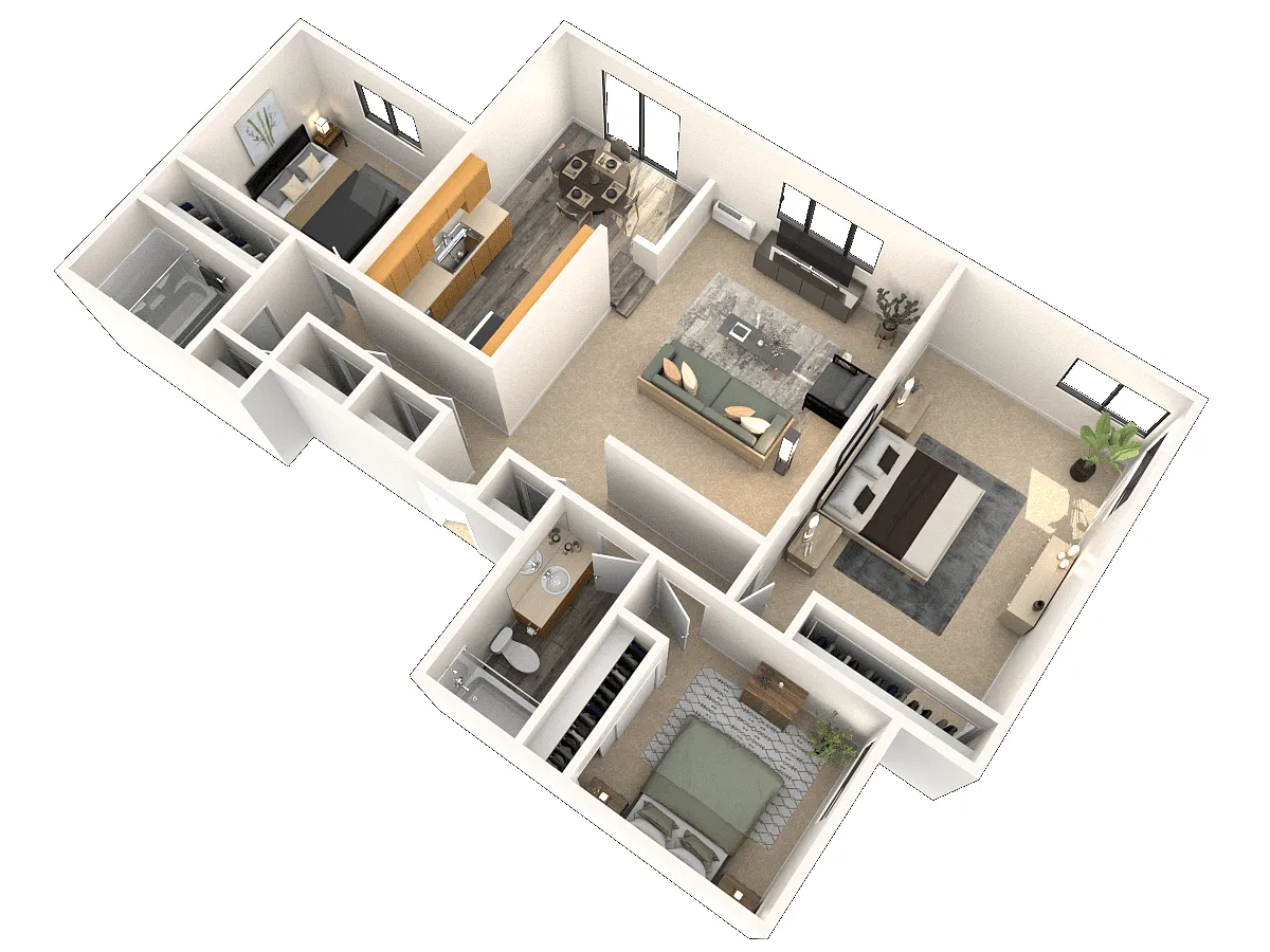 Floor plan C1