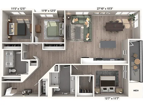 Floor plan C2S-1646