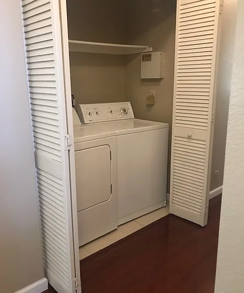 HALLWAY WASHER/DRYER CLOSET