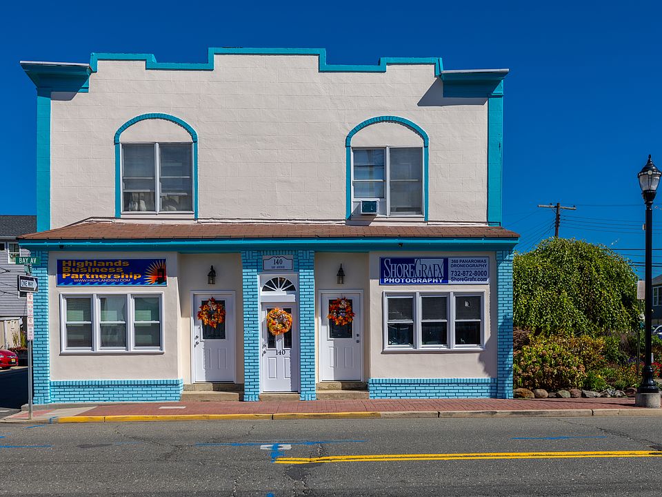 Building exterior, the apartment is on second floor in the rear of the building.
