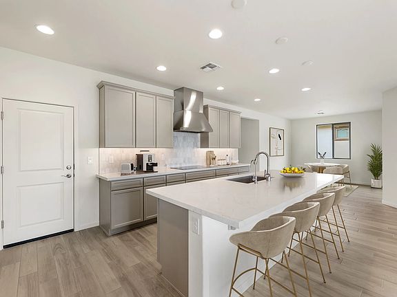 Virtually Staged Dream Kitchen