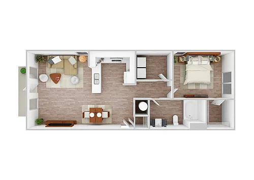 Floor plan Ash 2 | Renovated