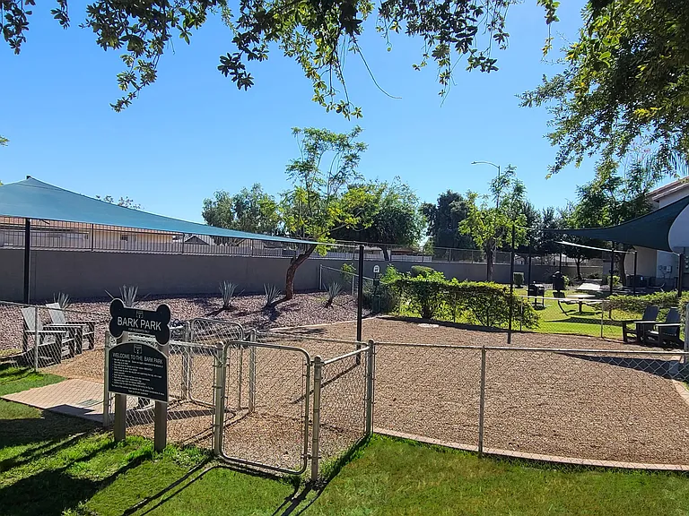 Let your furry friends roam leash-free in our expansive bark park. Afterward, pamper them at our pet spa station. They'll adore calling Exchange on the 8 home!