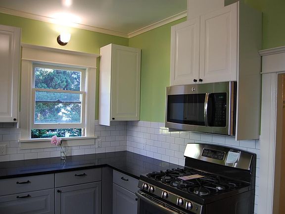 new kitchen with southern exposure