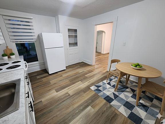 Kitchen staged