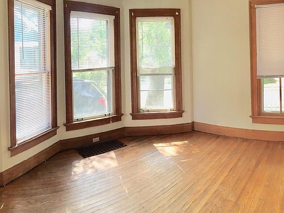 Primary bedroom from living room