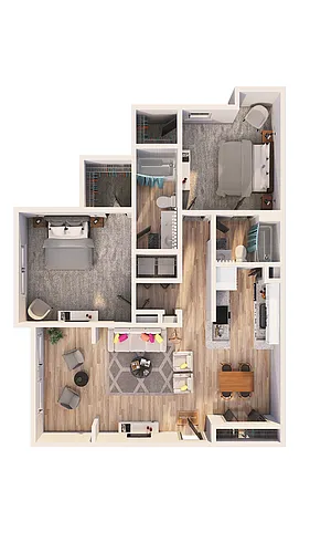 Floor plan B2D