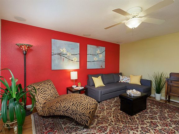 A large living room....
