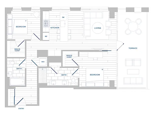 Floor plan B7