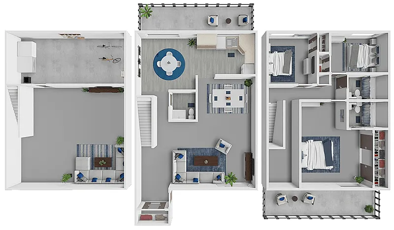 Floor plan STALLION