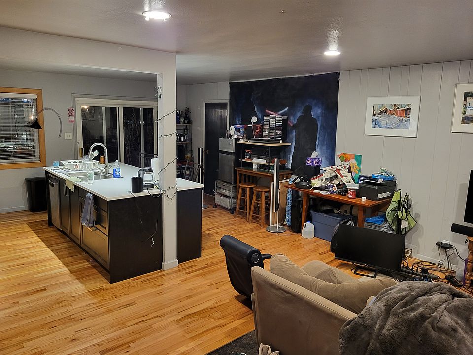 Living room and Kitchen