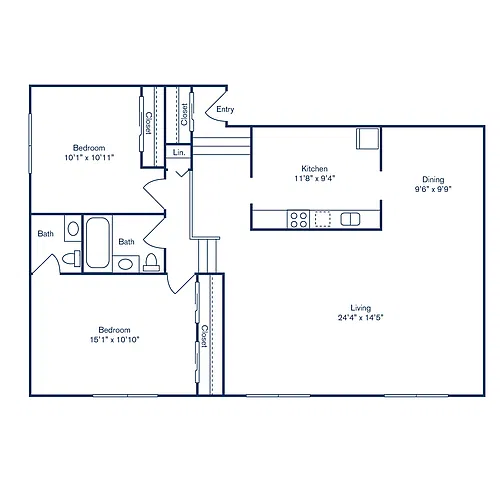 Floor plan TEN25