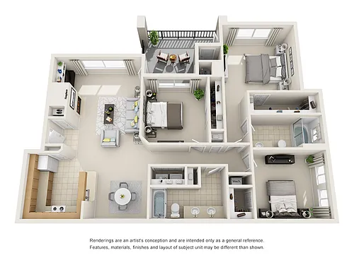 Floor plan Flora