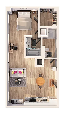 Floor plan K