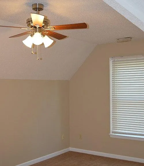 Upstairs Extra Large BR (3) above Garage; walk in closet; at