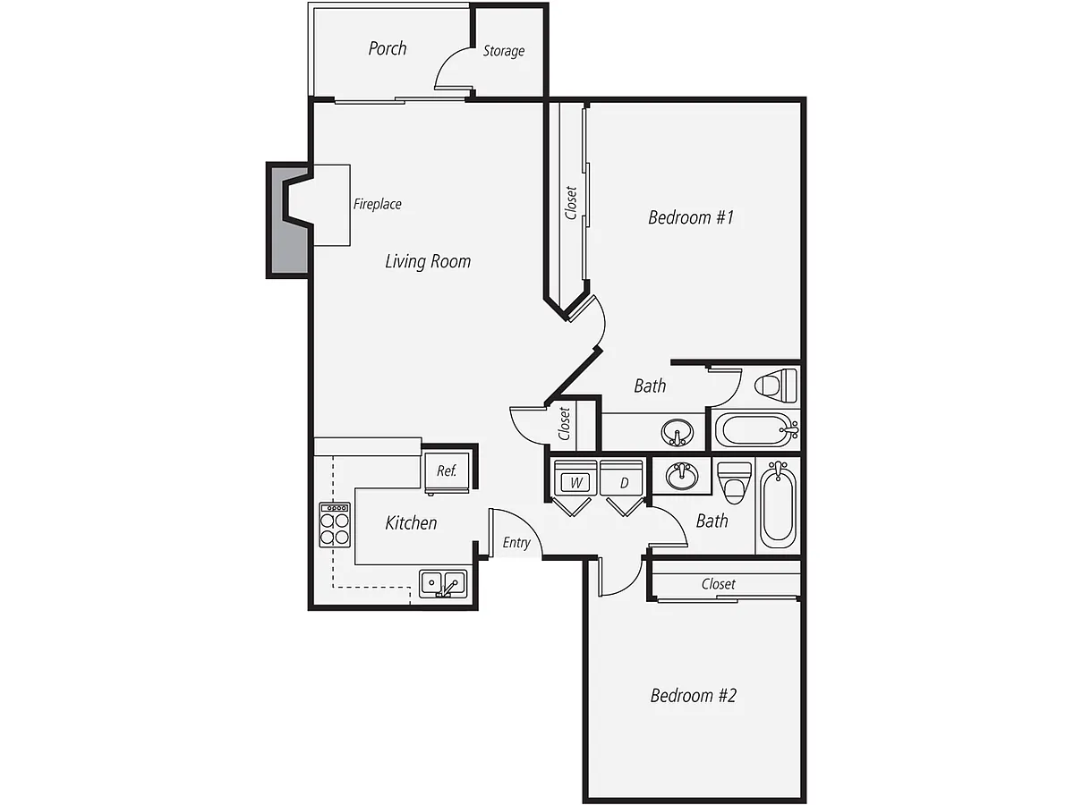 Floor plan B2