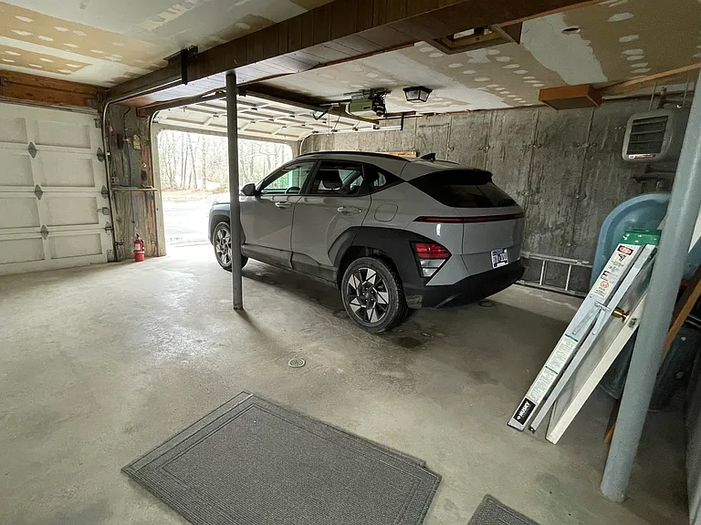2 bay heated garage