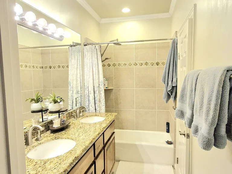 Master br with bath tub