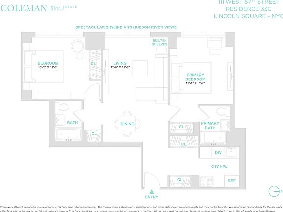 2nd image of 111 W 67th St APT 33C