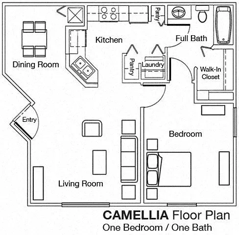 Floor plan Camellia Phase I