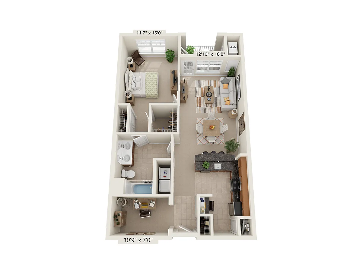 Floor plan Fortuna