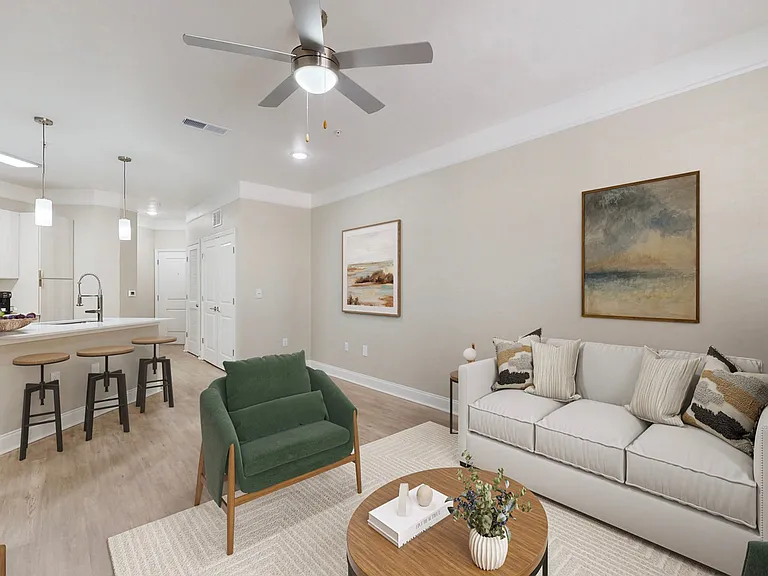 Open concept living room