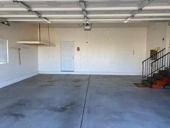 two car garage, backyard access