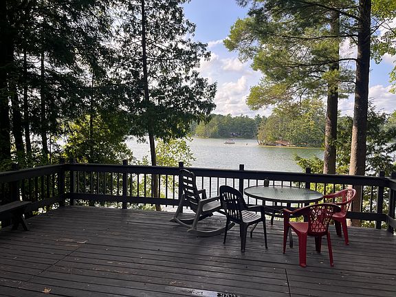 Large first floor deck