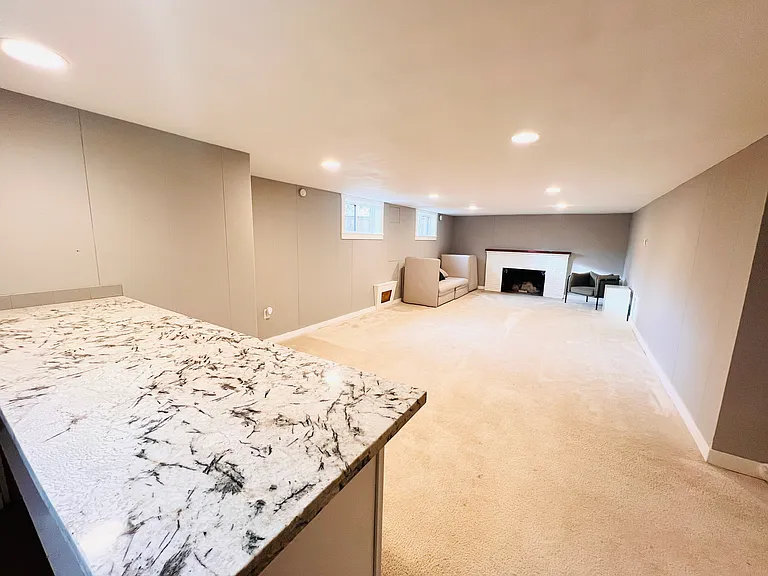 Basement Living Area