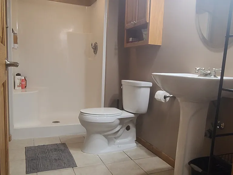 Downstairs Bathroom with Shower