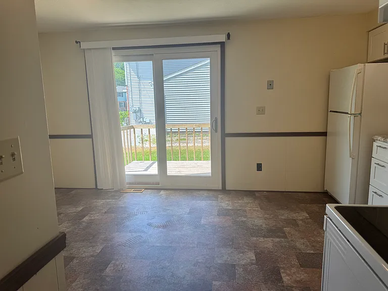 Sliding doors to deck