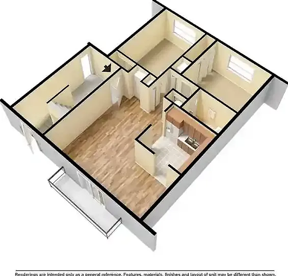 Village Terre Apartments — Photo 11