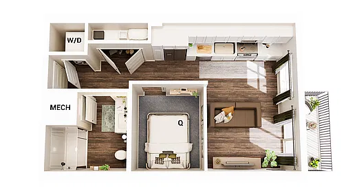 Floor plan S1B