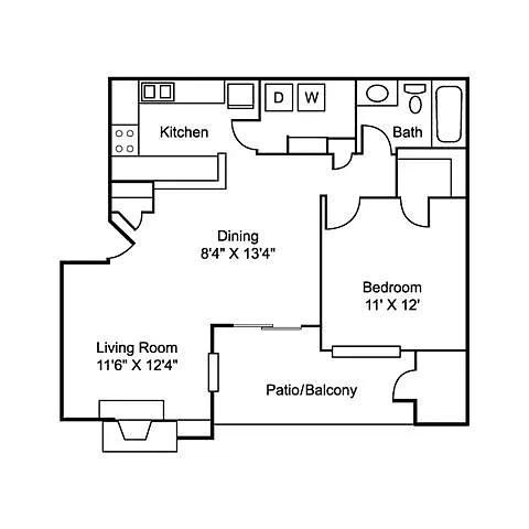 Floor plan A4