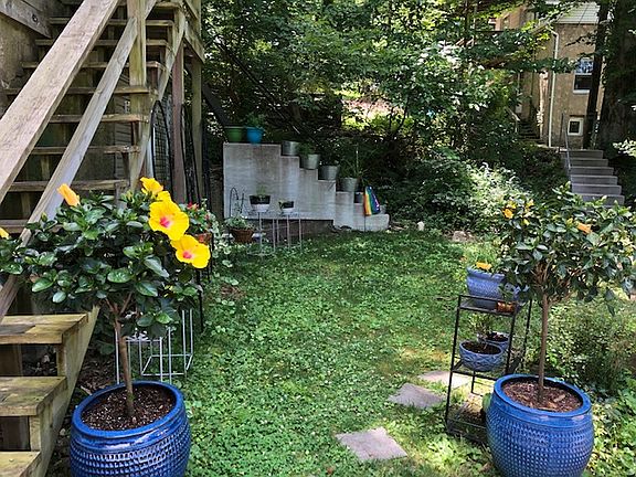 Plenty room to develop your own flower garden